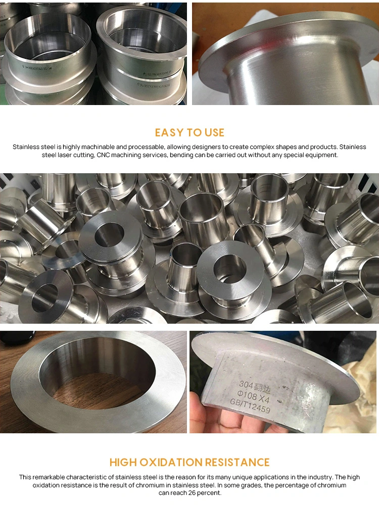 Hot Sale 904L Stainless Steel Forged Carbon Steel Welding Neck Flange Threaded Orifice Flange